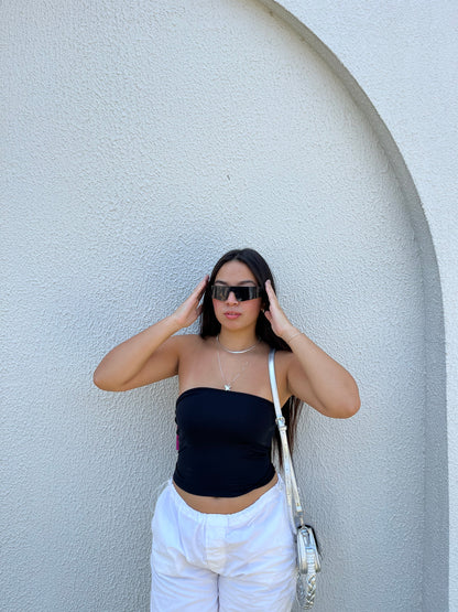 Cropped Top tube faixa suplex Viena