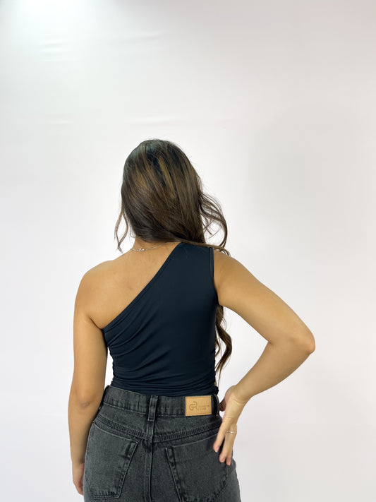 Cropped uma alça Miami