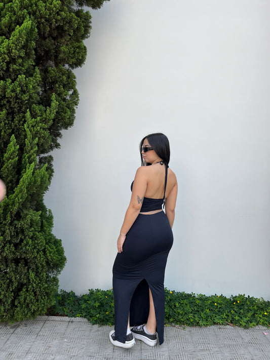 Cropped com decote Marrocos