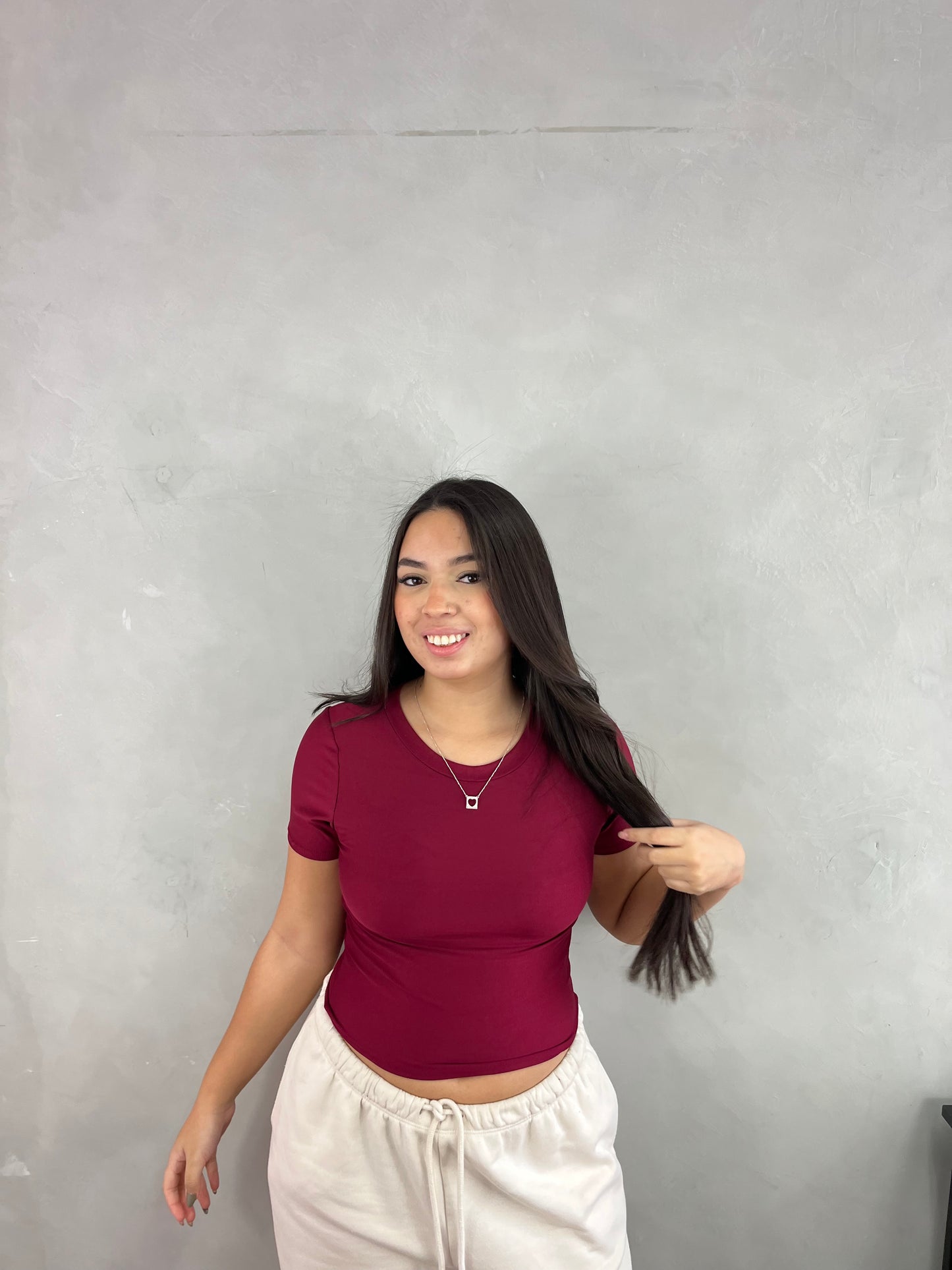 Cropped babe tee Atlanta